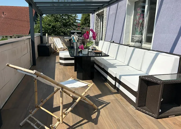 Traumwohnung 3 Zi Im Gruenen Retro Terrasse, Garten, Grill, Wifi Daire Hove (Rhein-Sieg)