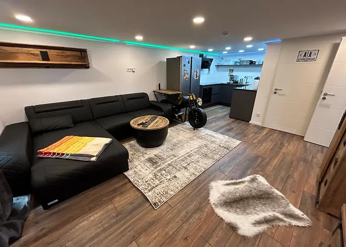 Διαμέρισμα Traumwohnung 3 Zi Im Gruenen Retro Terrasse, Garten, Grill, Wifi